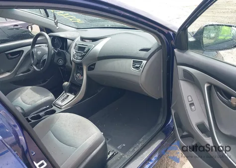 2013 Hyundai Elantra Gls z USA, uszkodzony, nr VIN 5NPDH4AEXDH417226